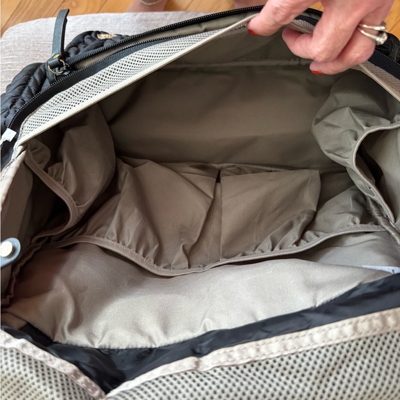 HAPP Brand Levy Backpack Baby Diaper Bag Black 17"L, 6"W x 12"H - Picture 13 of 16